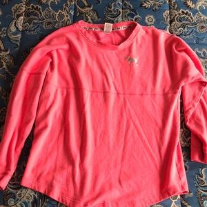 Pink Victoria secret sweatshirt